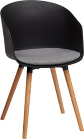 BRERA Chaise BRERA Chaise 403705000000 Dimensions L: 51.0 cm x P: 51.5 cm x H: 81.0 cm Couleur Gris Photo no. 1