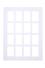 ANATOL Passepartout ANATOL Passepartout 439005106010 Farbe Weiss Grösse B: 60.0 cm x T: 0.1 cm x H: 80.0 cm Bild Nr. 1