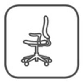Chaise de bureau avec accoudoirs