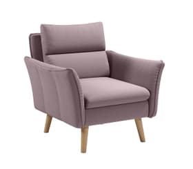 KUCK Fauteuil KUCK Fauteuil 405744807038 Dimensions L: 84.0 cm x P: 101.0 cm x H: 89.0 cm Couleur Rose Photo no. 1