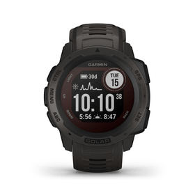 Garmin Instinct Solar Cardiofréquencemètre Instinct Solar Cardiofréquencemètre Garmin 471994900080 Taille one size Couleur gris Photo no. 1