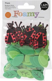 FOAMY, coccinell, 76 pcs Autocollant en mousse FOAMY, coccinell, 76 pcs Autocollant en mousse 666780000000 Photo no. 1
