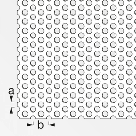 Tôle perforée rond
