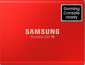 Samsung Portable SSD T5 1TB Metallic Red SSD Extern Portable SSD T5 1TB Metallic Red SSD Extern Samsung 785300144521 Bild Nr. 1