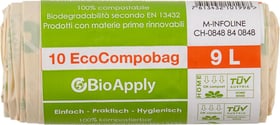 Sacco per il compostaggio, 9 l Sacco per il compostaggio, 9 l 631294900000 N. figura 1