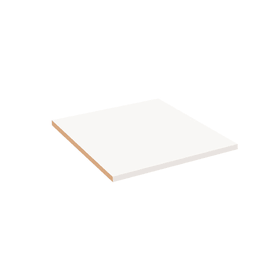 MILO Ripiano MILO Ripiano 364051508103 Dimensioni L: 48.5 cm x P: 53.0 cm x A: 2.2 cm Colore Bianco N. figura 1