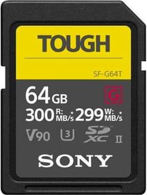 Sony SF-G Tough SDXC UHS-II 64GB 300MB/s SF-G Tough SDXC UHS-II 64GB 300MB/s Sony 785300145224 Bild Nr. 1