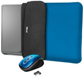 Trust Bundle Yvo Reversible 15.6 Sleeve + Wireless Mouse blue Housse réversible + Wireless souris Bundle Yvo Reversible 15.6 Sleeve + Wireless Mouse blue Housse réversible + Wireless souris Trust 798275100000 Photo no. 1