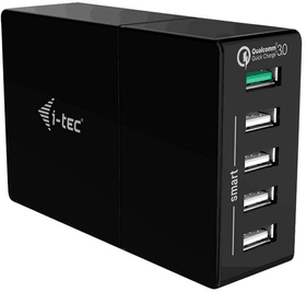 i-Tec USB Quick Charge Smart Charger 5 Port 52W Ladegerät USB Quick Charge Smart Charger 5 Port 52W Ladegerät i-Tec 785300147247 Bild Nr. 1