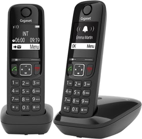 A S690 Duo Nero Telefono fisso Gigaset 794060800000 N. figura 1