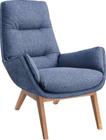 ANDRES Fauteuil ANDRES Fauteuil 402473507040 Dimensions L: 83.0 cm x P: 94.0 cm x H: 97.0 cm Couleur Bleu Photo no. 1