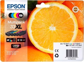 Epson 33XL Claria Premium Multipack CMYBK/PhBK Cartuccia d'inchiostro 33XL Claria Premium Multipack CMYBK/PhBK Cartuccia d'inchiostro Epson 795846500000 N. figura 1