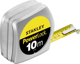Flessometro Powerloc 10 m / 25 mm Rotella metrica a nastro Stanley 602784600000 N. figura 1