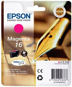 Epson 16 magenta Tintenpatrone 16 magenta Tintenpatrone Epson 796080400000 Bild Nr. 1
