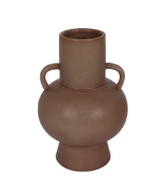 Vase céramique Vase Do it + Garden 657978300000 Couleur Marron Taille ø: 15.0 cm x H: 22.0 cm Photo no. 1