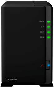 Synology DiskStation DS218play con 2x 3TB Seagate Ironwolf Network-Attached-Storage (NAS) DiskStation DS218play con 2x 3TB Seagate Ironwolf Network-Attached-Storage (NAS) Synology 785300131389 N. figura 1