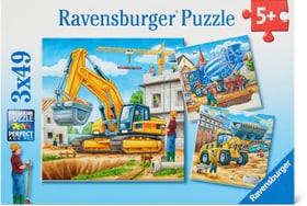 Ravensburger Grosse Baufahrzeuge Puzzle Puzzle Grosse Baufahrzeuge Puzzle Puzzle Ravensburger 748977400000 Bild Nr. 1