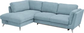 DEGONDA Canapé d'angle DEGONDA Canapé d'angle 405742250940 Dimensions L: 261.0 cm x P: 180.0 cm x H: 81.0 cm Couleur Bleu Photo no. 1