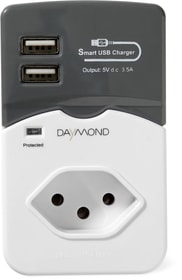 Daymond Spina di derivazione per porta di ricari Abzweigstecker Spina di derivazione per porta di ricari Abzweigstecker Daymond 791039700000 N. figura 1