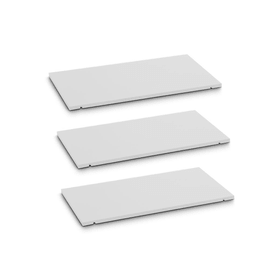 Edition Interio SEVEN Ripiano set da 3 60cm SEVEN Ripiano set da 3 60cm Edition Interio 362019649601 Dimensioni L: 60.0 cm x P: 1.4 cm x A: 35.5 cm Colore Bianco N. figura 1