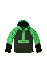 O'Neill Anorak Jacket Giacca da snowboard Anorak Jacket Giacca da snowboard O'Neill 466883014060 Taglie 140 Colore verde N. figura 1