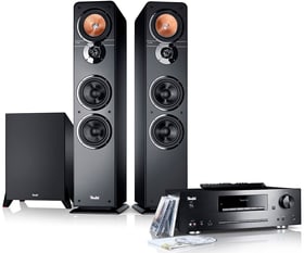 Teufel Kombo 62 Power Edition (2018 Edition mit Ultima 40 MK3) - Schwarz HiFi System Kombo 62 Power Edition (2018 Edition mit Ultima 40 MK3) - Schwarz HiFi System Teufel 785300145039 Bild Nr. 1