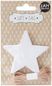 I AM CREATIVE Boho Tag Stern I 20Stk. & 3M Schnur Geschenkanhänger Boho Tag Stern I 20Stk. & 3M Schnur Geschenkanhänger I AM CREATIVE 666165100000 Bild Nr. 1