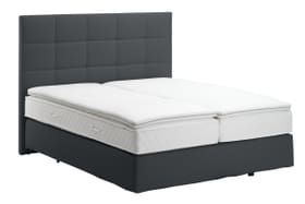 NAVIER Boxspringbett NAVIER Boxspringbett 403461100000 Grösse B: 160.0 cm x T: 200.0 cm Farbe Schiefer Bild Nr. 1
