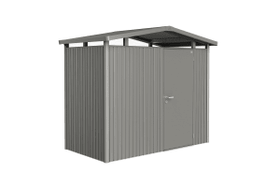 Biohort Casetta Panorama P1 Casetta Panorama P1 Biohort 647249700000 Colore Grigio Quartz-Metallico Copertura di tetto Tetto in lamiera zincata N. figura 1