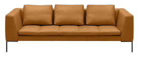 BADER Canapé 3 places BADER Canapé 3 places 405686130355 Dimensions L: 238.0 cm x P: 105.0 cm x H: 80.0 cm Couleur Cognac Photo no. 1