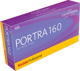 Portra 160 120 5-Pack Farbnegativfilm Kodak 785300135337 N. figura 1