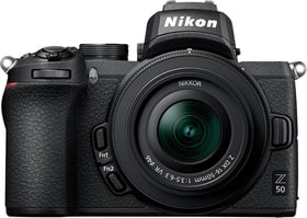 Nikon Z 50 + 16-50mm 1:3,5-6,3 VR DX Kit Kit appareil photo hybride Z 50 + 16-50mm 1:3,5-6,3 VR DX Kit Kit appareil photo hybride Nikon 78530014843919 Photo n°. 1
