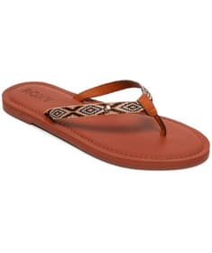 Roxy Janel Tongs pour femme Janel Tongs pour femme Roxy 479593436070 Couleur brun Taille 36 Photo no. 1
