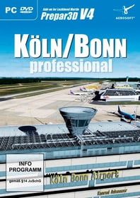 PC - Köln Bonn professional für Prepar3D V4 D Box PC - Köln Bonn professional für Prepar3D V4 D Box 785300141405 Bild Nr. 1