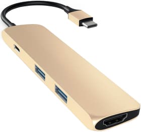 USB-C Slim Aluminium Multiport Adapter USB-Adapter Satechi 785300131034 Bild Nr. 1
