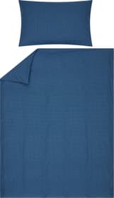 FABIAN Housse de couette percale FABIAN Housse de couette percale 451289912340 Couleur Bleu Dimensions L: 160.0 cm x H: 210.0 cm Photo no. 1