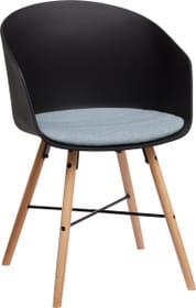 BRERA Chaise BRERA Chaise 403701700000 Dimensions L: 51.0 cm x P: 51.5 cm x H: 81.0 cm Couleur Bleu clair Photo no. 1