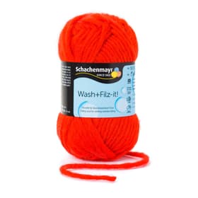 Schachenmayr Laine «Wash + Filz-it!» Laine «Wash + Filz-it!» Schachenmayr 664746200019 Couleur Rouge Photo no. 1