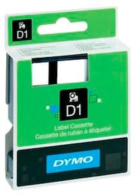 Dymo Schriftband D1 schwarz/transparent 19mm/7m Schriftband Schriftband D1 schwarz/transparent 19mm/7m Schriftband Dymo 798276700000 Bild Nr. 1
