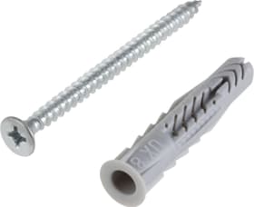fischer Universaldübel UX 8 x 50R inkl. Schrauben Universaldübel UX 8 x 50R inkl. Schrauben fischer 605425800000 Bild Nr. 1