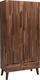 CARA Armadio ad ante girevoli CARA Armadio ad ante girevoli 404489500000 Dimensioni L: 100.0 cm x P: 52.0 cm x A: 210.0 cm Colore Noce N. figura 1