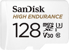 SanDisk hohe Haltbarkeit 128GB microSDXC Micro SD hohe Haltbarkeit 128GB microSDXC Micro SD SanDisk 798260500000 Bild Nr. 1