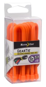 GearTie 6'' ProPack orange Attache câbles Nite Ize 612129100000 Photo no. 1