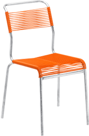 Schaffner BAHAMAS Chaise BAHAMAS Chaise Schaffner 753165900000 Taille L: 40.0 cm x P: 52.0 cm x H: 84.0 cm Couleur Orange Photo no. 1