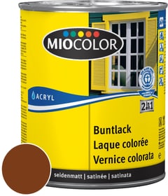 Acryl Buntlack seidenmatt Nussbraun 375 ml Acryl Buntlack Miocolor 660554500000 Farbe Nussbraun Inhalt 375.0 ml Bild Nr. 1
