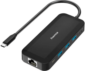 Hub USB-C multiporta 6 / USB, HDMI, rete Dockingstation e hub USB Hama 785300174661 N. figura 1