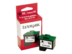 10N0016E Nr. 16 black Tintenpatrone Lexmark 797452300000 Bild Nr. 1