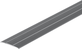 alfer Übergangsprofil 2.5 x 37 mm silberfarben 1 m sk Übergangsprofil 2.5 x 37 mm silberfarben 1 m sk alfer 605114500000 Bild Nr. 1