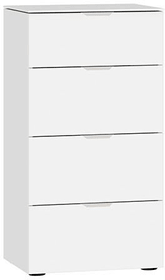 MODUL Commode MODUL Commode 404547500000 Dimensions L: 45.0 cm x P: 43.0 cm x H: 87.0 cm Couleur Blanc brillant Photo no. 1