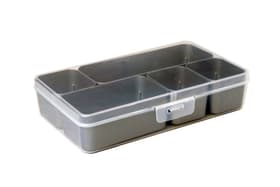 Q-line Mixed Divider Box mit 5 Baskets Aufbewahrungsbox mit Einsatz Q-line Mixed Divider Box mit 5 Baskets Aufbewahrungsbox mit Einsatz 603762900000 Grösse L: 245.0 mm x B: 150.0 mm x H: 52.0 mm Farbe Grau-Transparent Bild Nr. 1